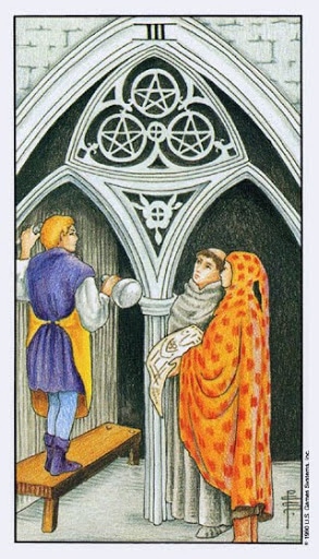 Three of Pentacles