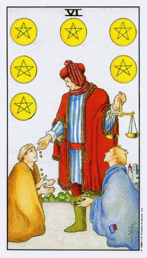 Six of Pentacles