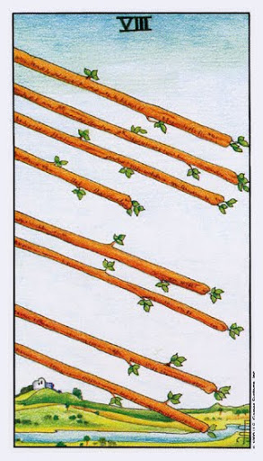 Eight of Wands