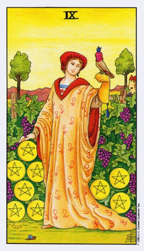 Nine of Pentacles