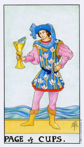 Page of Cups